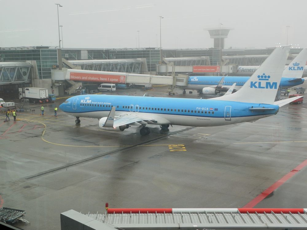 KLM Boeing bei Kurztrip nach Amsterdam