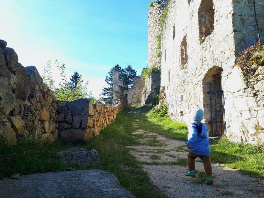 Burgruine Prandegg Ausflugsziel Oberösterreich