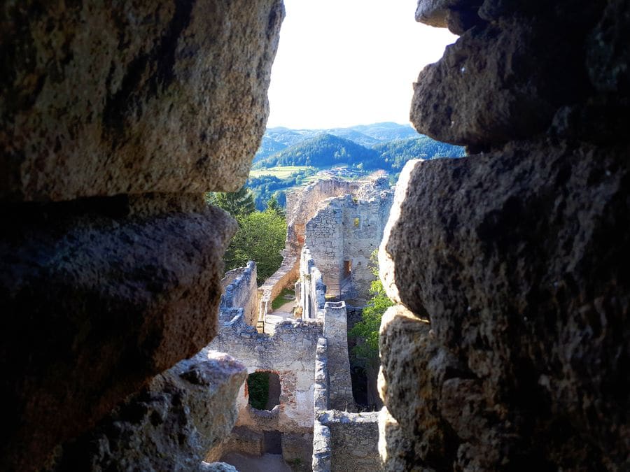 Burgruine Prandegg Ausflugsziel Oberösterreich