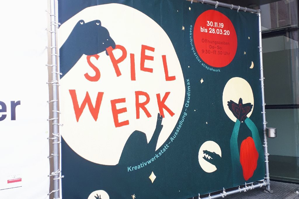 Spielwerk Gaudimax Linz 2019 2020 Spielwerk Eingang