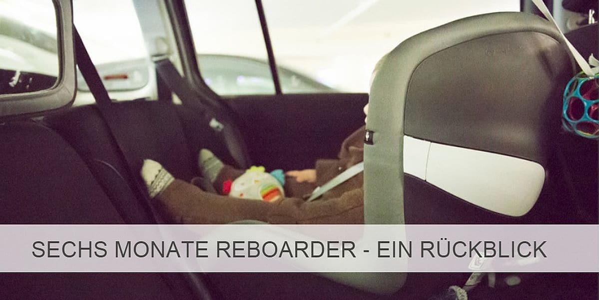 unterwegs im Reboarder Kindersitz